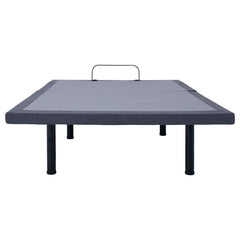 Negan Grey Queen Adjustable Bed Base - furniture place usa
