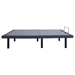Negan Grey Queen Adjustable Bed Base - furniture place usa