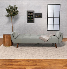 Caufield Grey Sofa Bed - furniture place usa