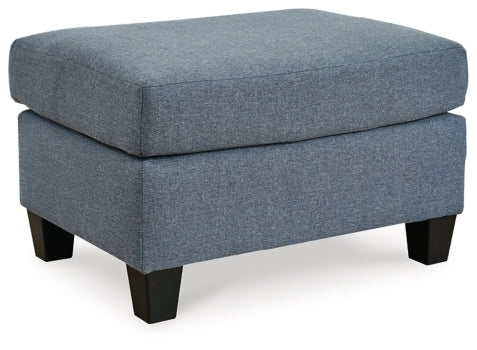 Lemly Chair and Ottoman - furniture place usa
