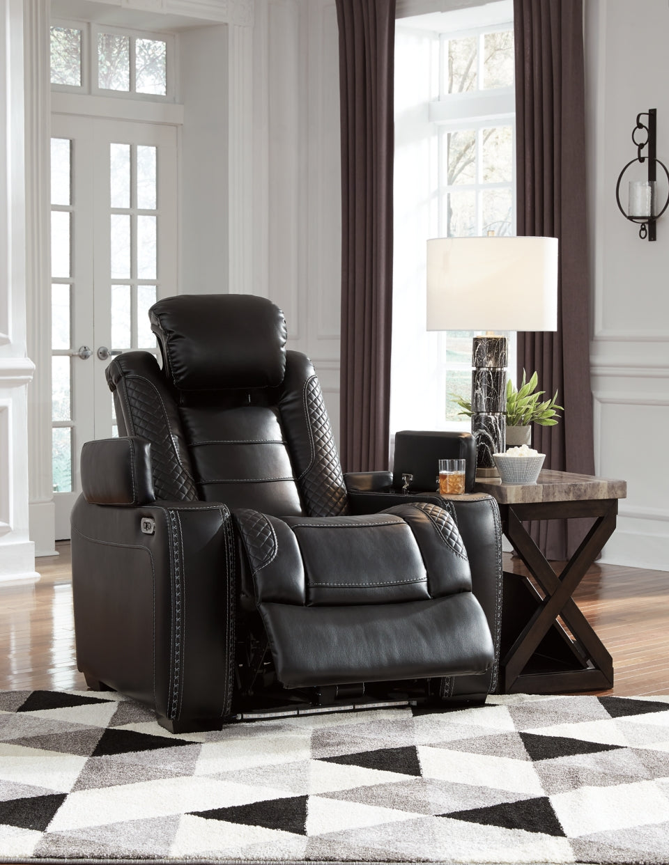 Party Time Sofa and Recliner - furniture place usa