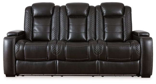 Party Time Sofa and Recliner - furniture place usa