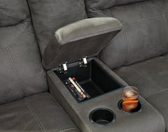 Austere Reclining Sofa and Loveseat - furniture place usa