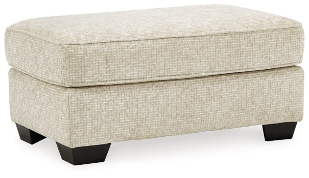 Haisley Chair and Ottoman - furniture place usa