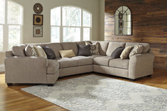 Pantomine 4-Piece Sectional with Ottoman - PKG010943 - furniture place usa
