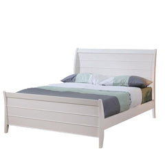 Selena Ivory Full Bed - furniture place usa