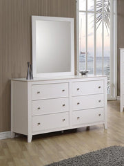 Selena Ivory Dresser - furniture place usa