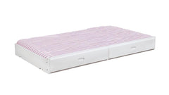 Chapman White Storage Trundle - furniture place usa