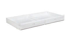 Chapman White Storage Trundle - furniture place usa