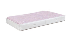 Chapman White Storage Trundle - furniture place usa
