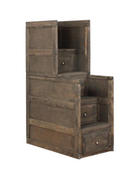 Wrangle Hill Grey Stairway Chest - furniture place usa