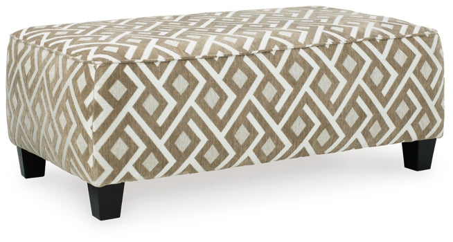 Dovemont Chair and Ottoman - furniture place usa