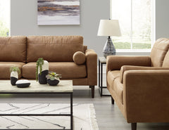 Telora Sofa and Loveseat - furniture place usa