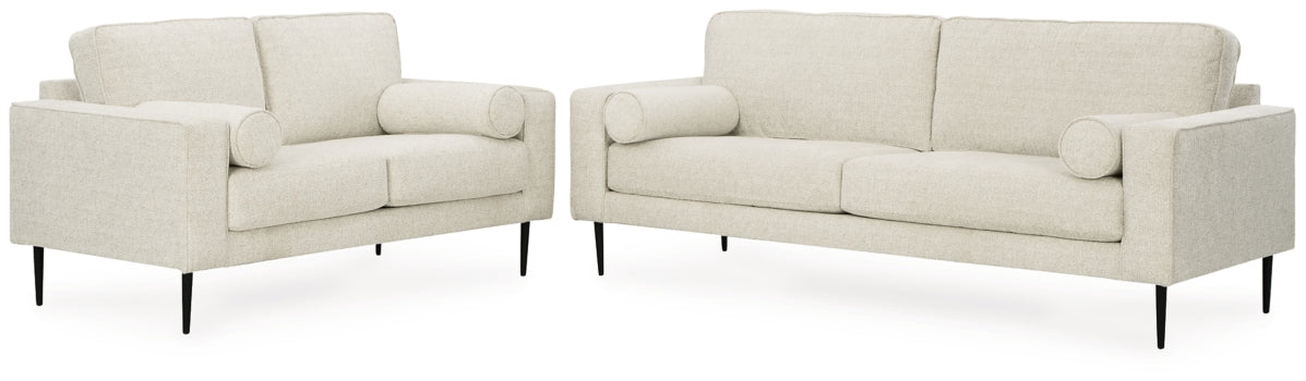 Hazela Sofa and Loveseat - furniture place usa