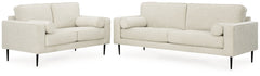 Hazela Sofa and Loveseat - furniture place usa