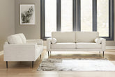 Hazela Sofa and Loveseat - furniture place usa