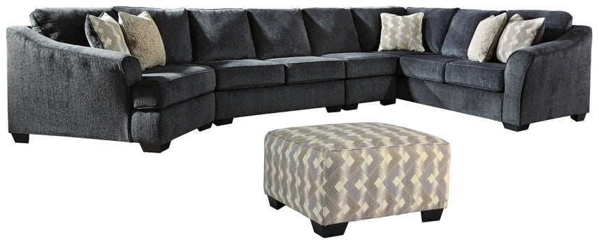 Eltmann 4-Piece Sectional with Ottoman - PKG001281 - furniture place usa
