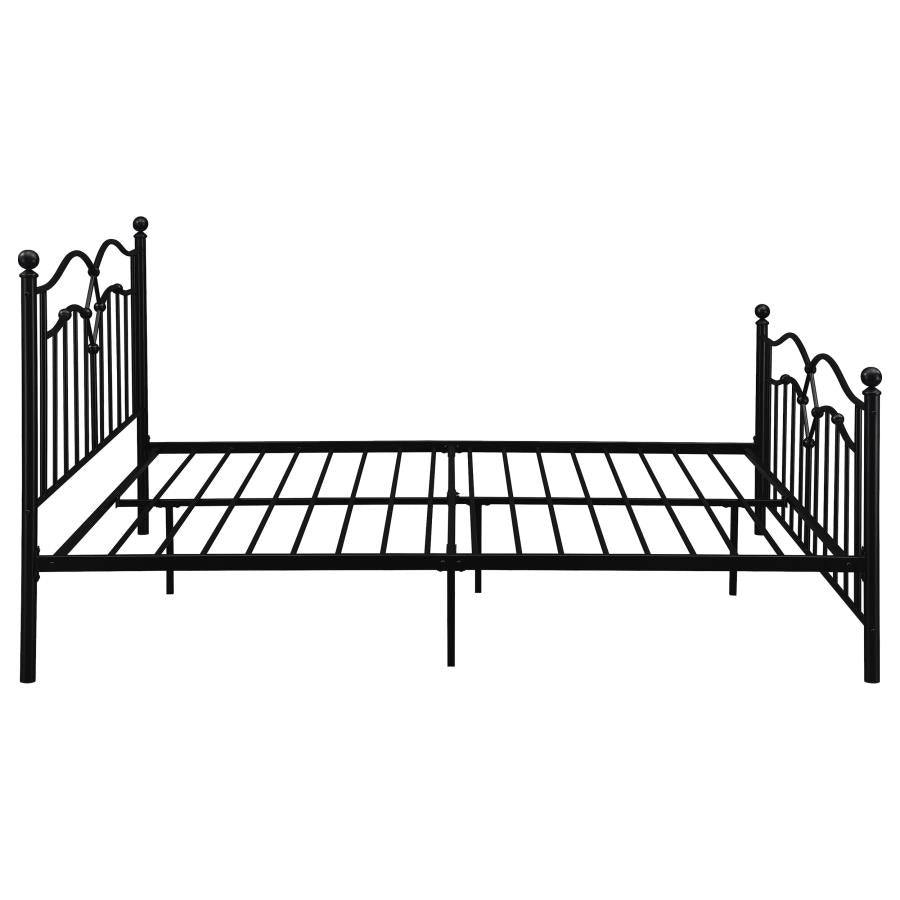 Klossen Black Queen Bed - furniture place usa