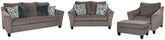 Nemoli Sofa, Loveseat, Chair and Ottoman - furniture place usa