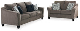 Nemoli Sofa and Loveseat - furniture place usa
