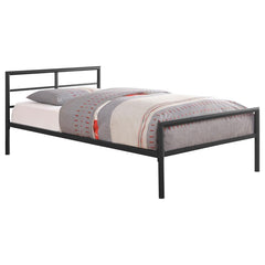 Fisher Grey 2 Pc Set (loft Bed + Twin Bed) - furniture place usa