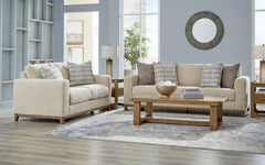 Parklynn Sofa and Loveseat - furniture place usa