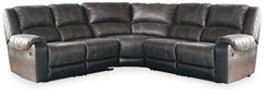 Nantahala 5-Piece Reclining Sectional - furniture place usa