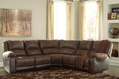 Nantahala 5-Piece Reclining Sectional - furniture place usa