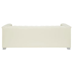 Chaviano Ivory 2 Pc Sofa Set - furniture place usa