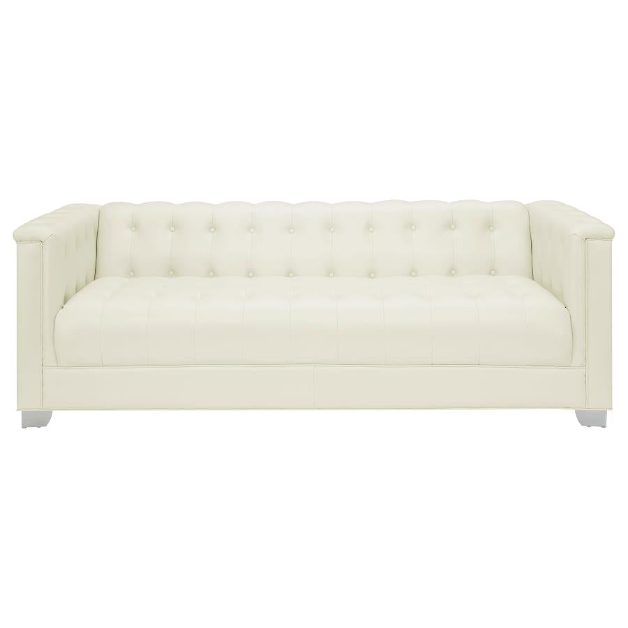 Chaviano Ivory 3 Pc Sofa Set - furniture place usa