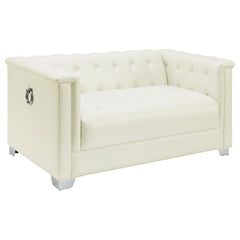 Chaviano Ivory 3 Pc Sofa Set - furniture place usa