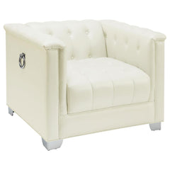 Chaviano Ivory 3 Pc Sofa Set - furniture place usa