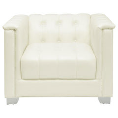Chaviano Ivory 3 Pc Sofa Set - furniture place usa