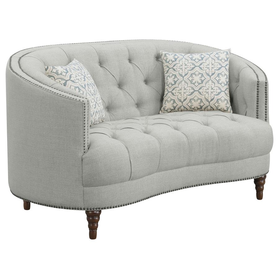 Avonlea Grey 3 Pc Sofa Set - furniture place usa