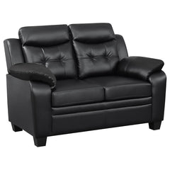 Finley Black 3 Pc Sofa Set - furniture place usa