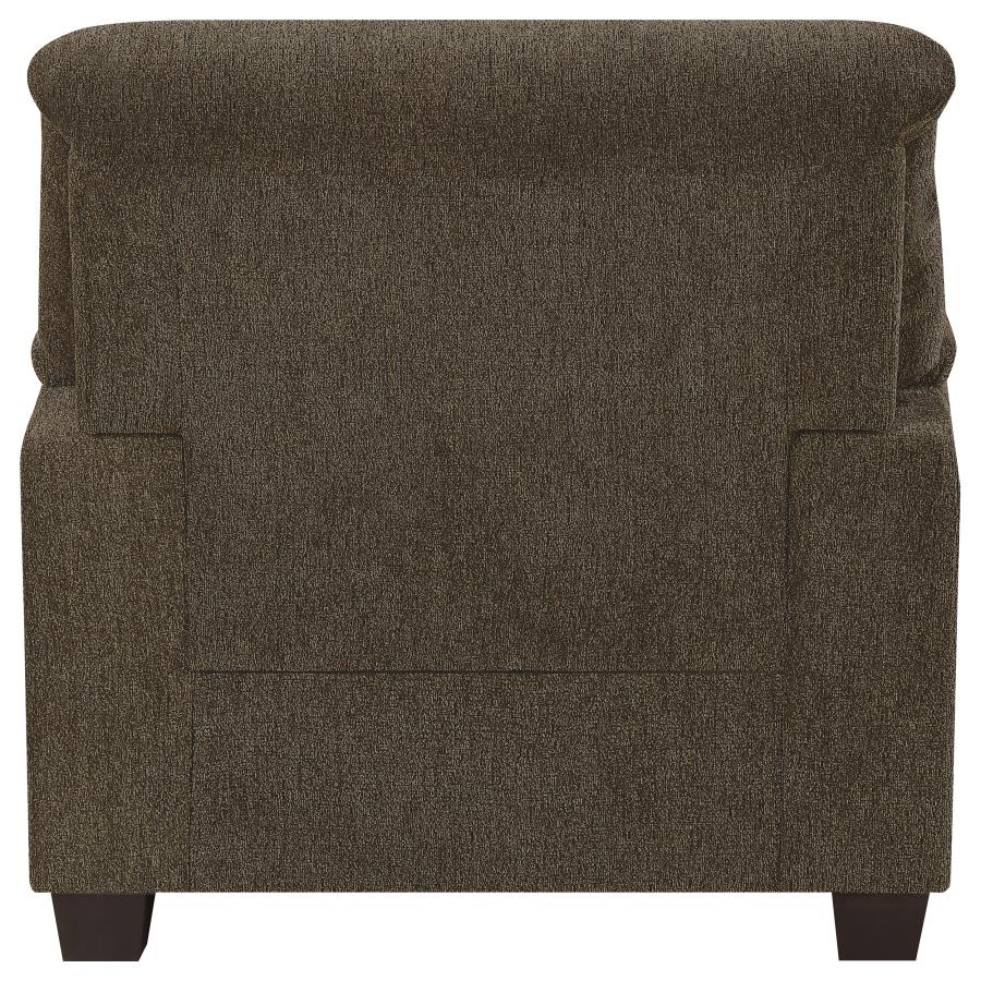 Clementine Brown 3 Pc Sofa Set - furniture place usa