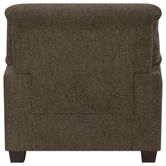 Clementine Brown 3 Pc Sofa Set - furniture place usa
