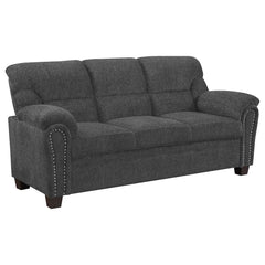Clementine Grey 3 Pc Sofa Set - furniture place usa