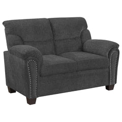 Clementine Grey 3 Pc Sofa Set - furniture place usa
