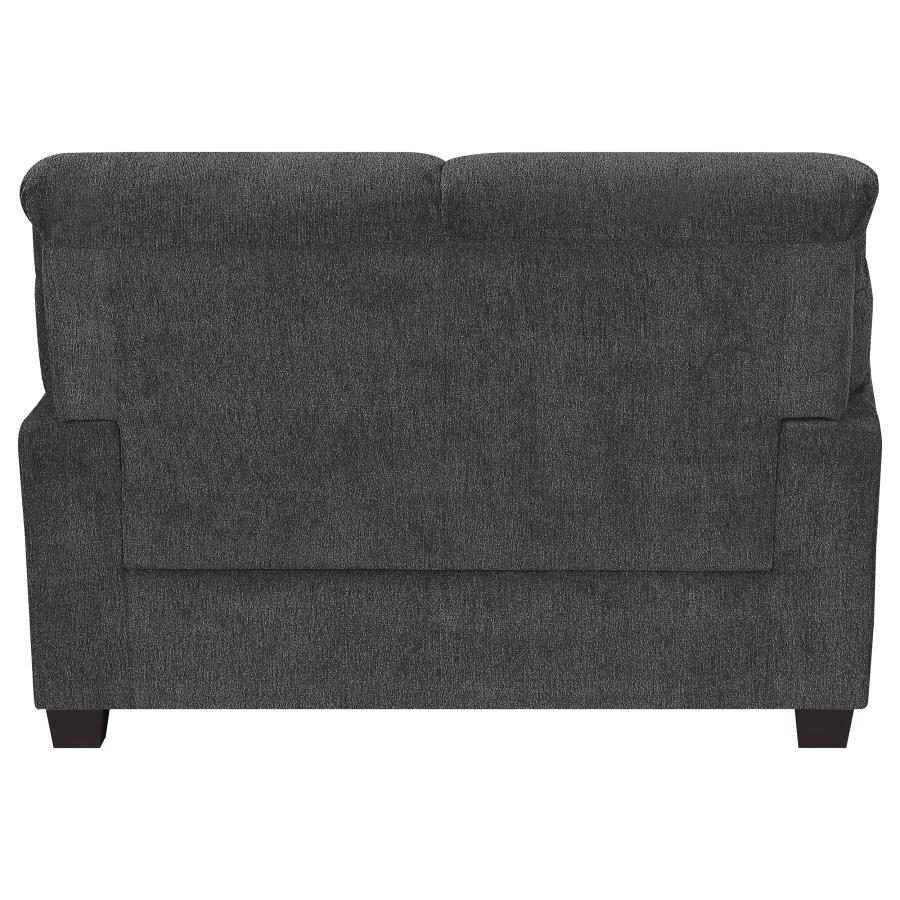Clementine Grey 3 Pc Sofa Set - furniture place usa