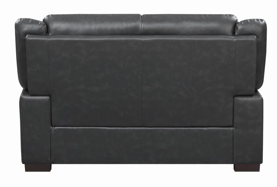 Arabella Grey Loveseat - furniture place usa