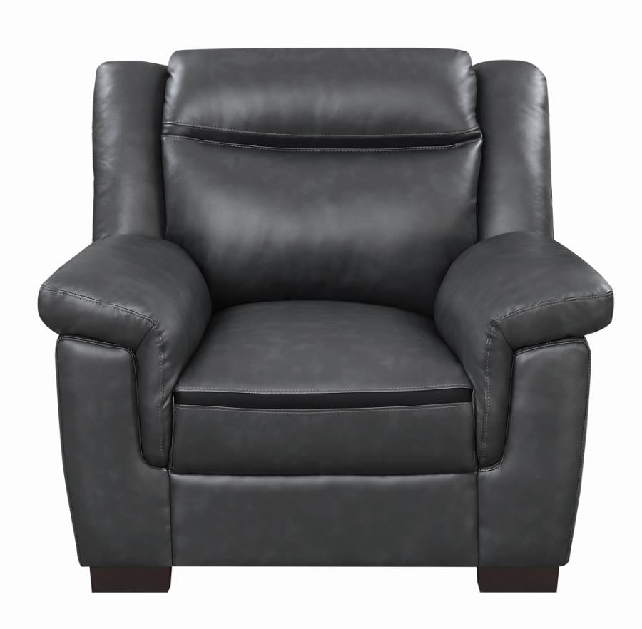 Arabella Grey Chair - furniture place usa