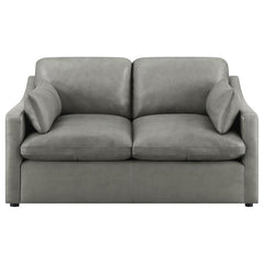 Grayson Grey 2 Pc Sofa Set - furniture place usa
