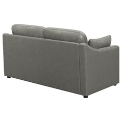 Grayson Grey Loveseat - furniture place usa