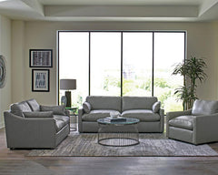 Grayson Grey Loveseat - furniture place usa