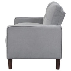 Bowen Grey Loveseat - furniture place usa