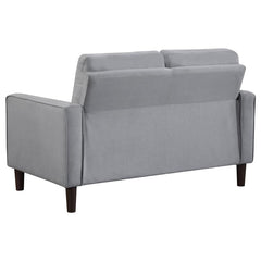 Bowen Grey Loveseat - furniture place usa