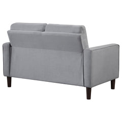 Bowen Grey Loveseat - furniture place usa
