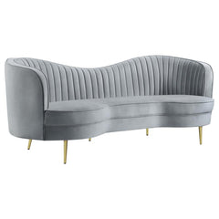 Sophia Grey Sofa - furniture place usa
