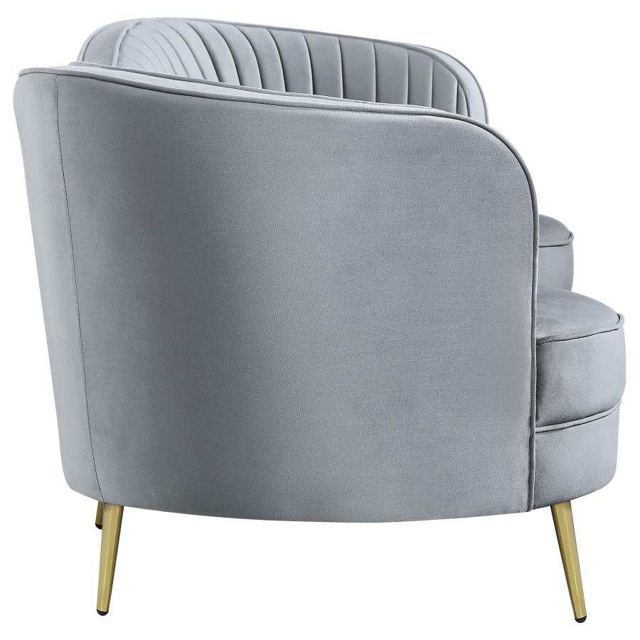 Sophia Grey Sofa - furniture place usa